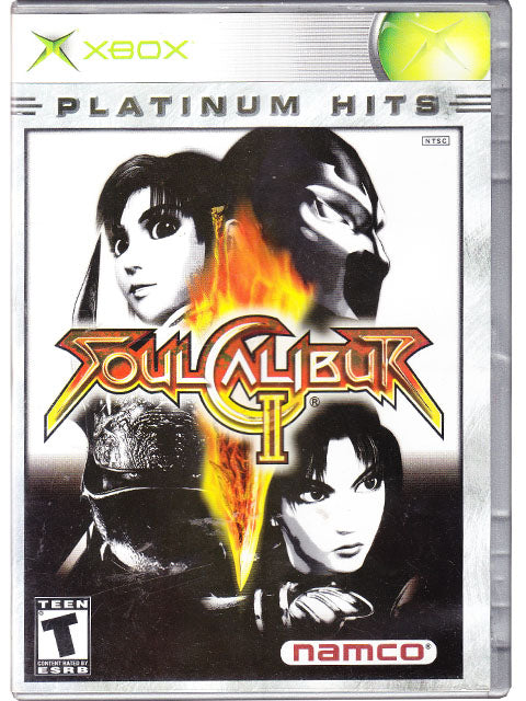 Soul Calibur 2 Platinum Hits XBOX Video Game 722674021449