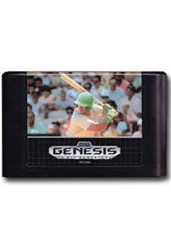 Sports Talk Baseball Sega Genesis Video Game Cartridge 0010086012118