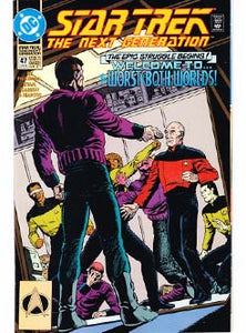 Star Trek The Next Generation Issue 47 DC Comics Back Issues