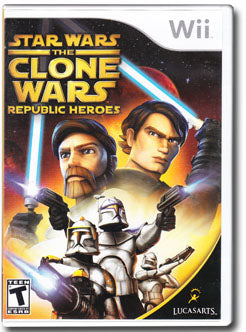 Star Wars The Clone Wars Republic Heroes Nintendo Wii Video Game