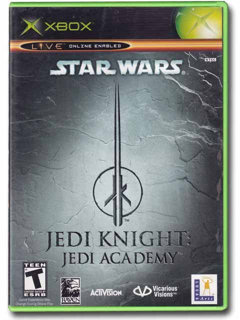 Star Wars Jedi Knight Jedi Academy XBOX Video Game 023272955755