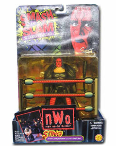 Sting Smash n Slam Wrestlers NWO Toy Biz Action Figure 035112770527