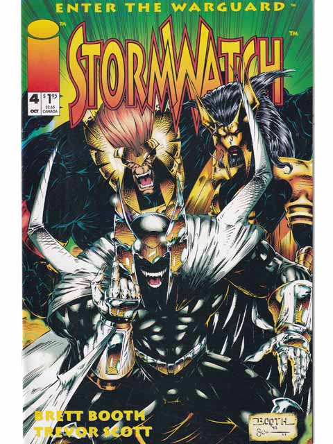 Stormwatch Issue 4 Image Comics Back Issues