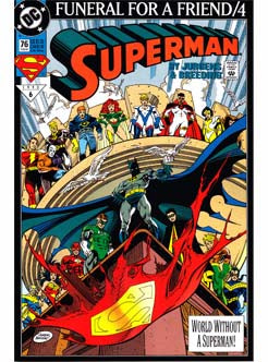 Superman Issue 76 DC Comics Back Issues 761941200491