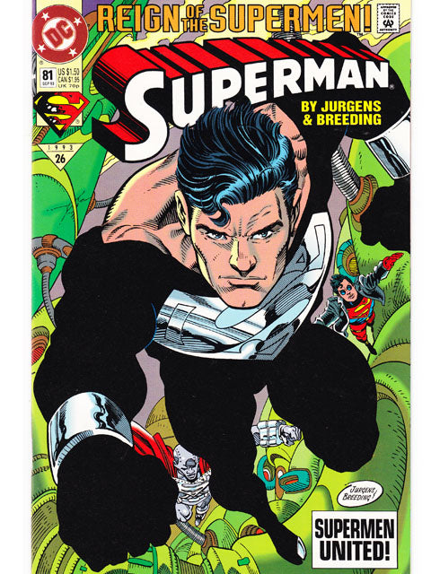 Superman Issue 81 DC Comics Back Issues