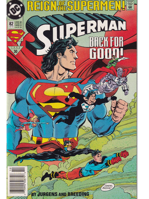Superman Issue 82 DC Comics Back Issues
