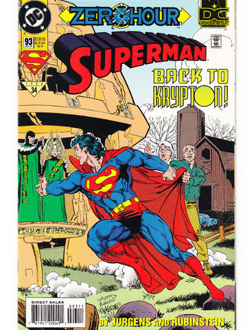 Superman Issue 93 DC Comics Back Issues  761941200491