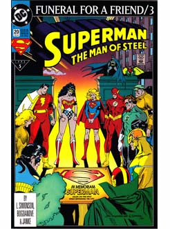 Superman The Man Of Steel Issue 20 DC Comics Back Issues