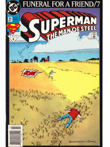 Superman The Man Of Steel Issue 21 DC Comics Back Issues 761941200507