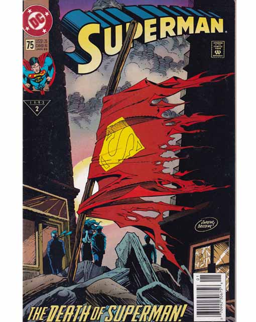 Superman Issue 75 DC Comics Back Issues 070992306756
