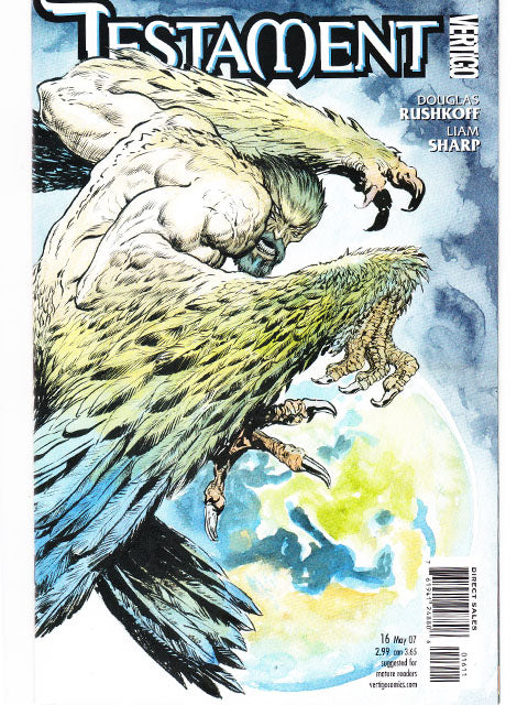 Testament Issue 16 Vertigo Comics Back Issues