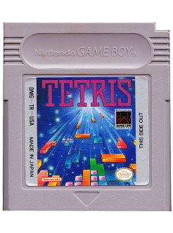 Tetris Nintendo Game Boy Video Game Cartridge For Sale.
