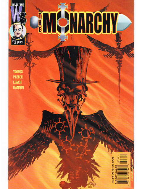 The Monarchy Issue 3 Wildstorm Comics Back Issues
