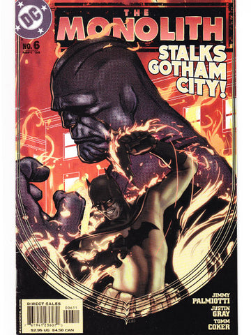 The Monolith Issue 6 DC Comics Back Issues