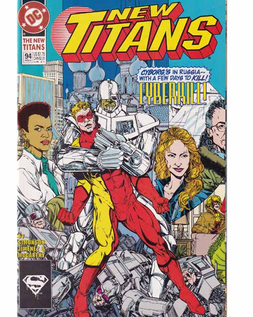 The New Titans Issue 94 DC Comics Back Issues 761941200415
