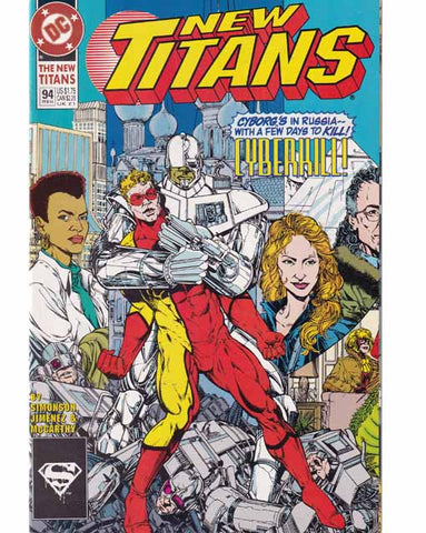 The New Titans Issue 94 DC Comics Back Issues 761941200415