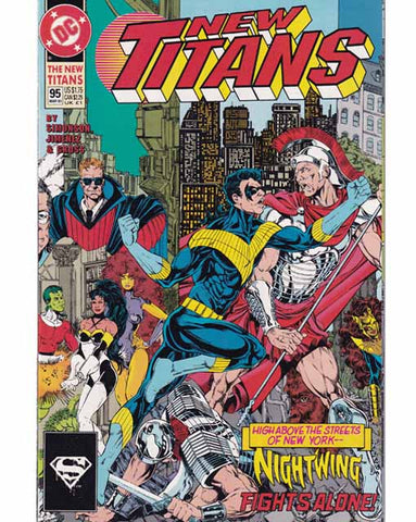 The New Titans Issue 95 DC Comics Back Issues 761941200415