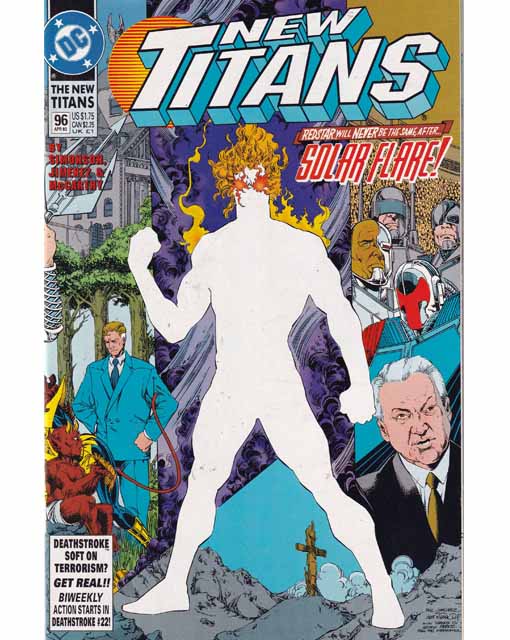 The New Titans Issue 96 DC Comics Back Issues 761941200415