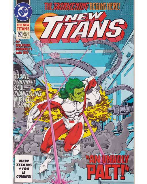 The New Titans Issue 97 DC Comics Back Issues 761941200415