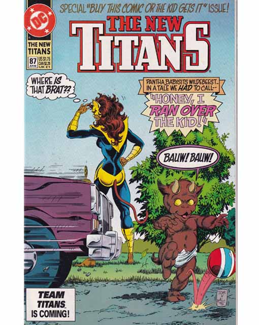 The New Titans Issue 87 DC Comics Back Issues761941200415