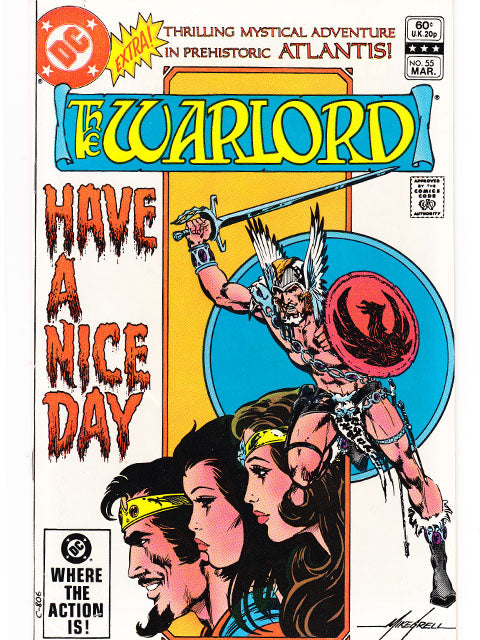 The Warlord Issue 55 DC Comics Back Issues
