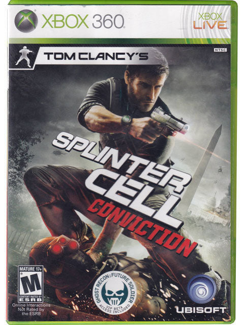 Tom Clancy's Splinter Cell Conviction Xbox 360 Video Game