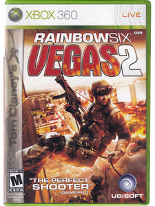Tom Clancy's Rainbow Six Vegas 2 Xbox 360 Video Game