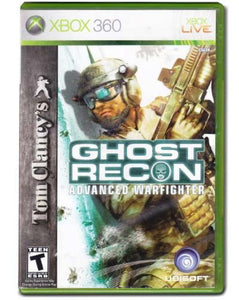 Tom Clancy's Ghost Recon Advanced Warfighter Xbox 360 Video Game 008888522805
