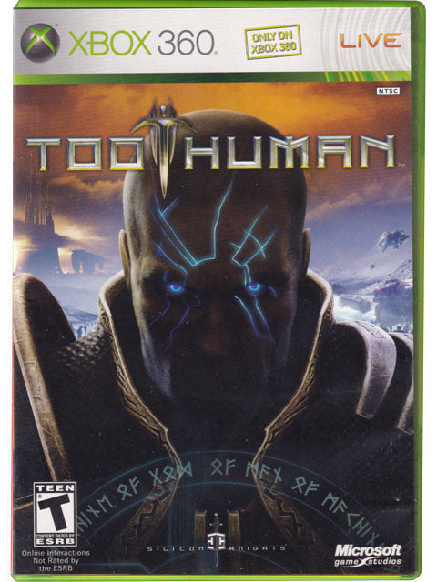 Too Human Xbox 360 Video Game