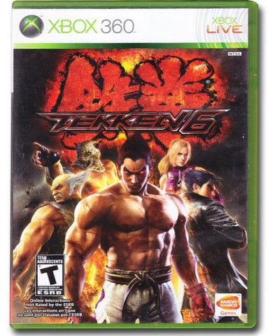 Tekken 6 Xbox 360 Video Game 722674210263