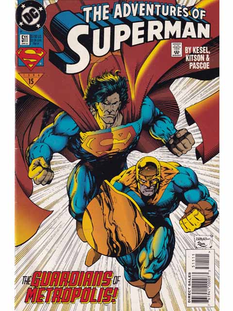 The Adventures Of Superman Issue 511 DC Comics 761941200033