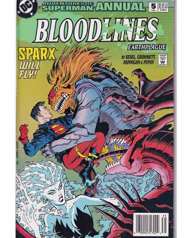 The Adventures Of Superman Annual Issue 5 DC Comics Back Issues 070992317004