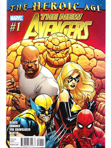 The New Avengers Issue 1A Marvel Comics Back Issues 759606072477