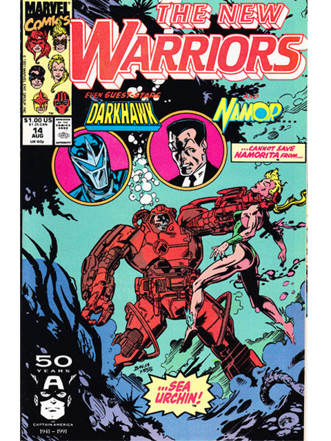 The New Warriors Issue 14 Vol. 1 Marvel Comics Back Issues 759606013234