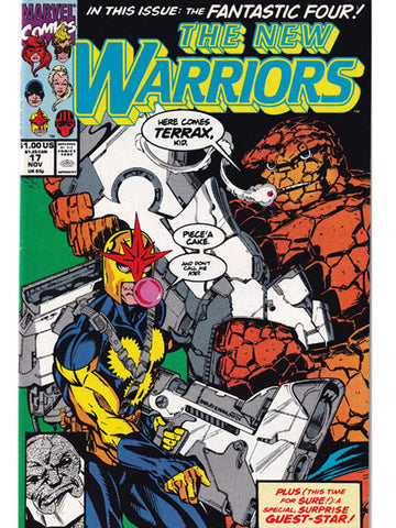 The New Warriors Issue 17 Vol. 1 Marvel Comics Back Issues