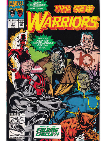 The New Warriors Issue 21 Vol. 1 Marvel Comics Back Issues