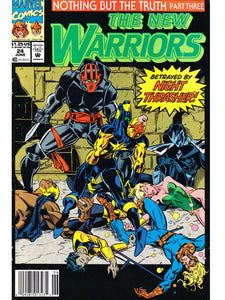 The New Warriors Issue 24 Vol. 1 Marvel Comics Back Issues