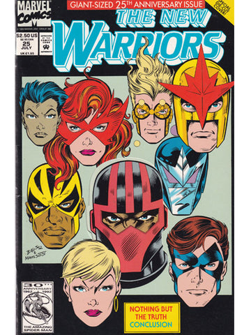 The New Warriors Issue 25 Vol. 1 Marvel Comics Back Issues