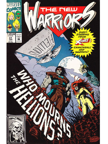 The New Warriors Issue 31 Vol. 1 Marvel Comics Back Issues