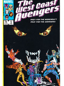 The West Coast Avengers Issue 5 Marvel Comics Back Issues