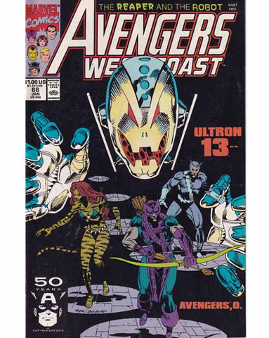 The West Coast Avengers Issue 66 Marvel Comics Back Issues 071486021001