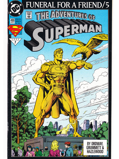 The Adventures Of Superman Issue 499 DC Comics Back Issues