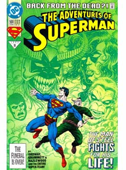 The Adventures Of Superman Issue 500 DC Comics Back Issues 070989311404