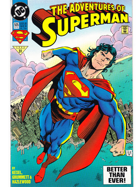 The Adventures Of Superman Issue 505 DC Comics Back Issues