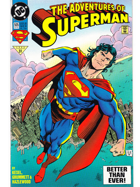 The Adventures Of Superman Issue 505 DC Comics Back Issues 761941200033