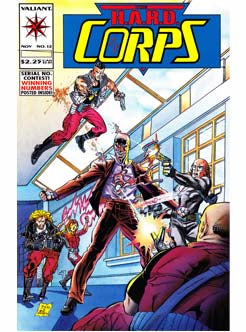 The Hard Corps Issue 12 Valiant Comics Back Issues