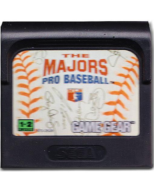 The Majors Pro Baseball Sega Game Gear Video Game Cartridge 010086024180