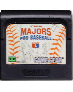 The Majors Pro Baseball Sega Game Gear Video Game Cartridge 010086024180