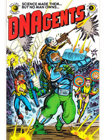 The DNAgents Issue 1 Eclipse Comics Back Issues