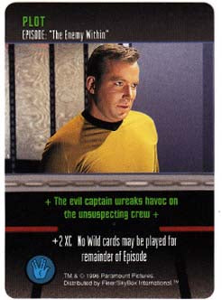 The Enemy Within (Plot) Star Trek The Card Game Fleer/Skybox Trading Cards
